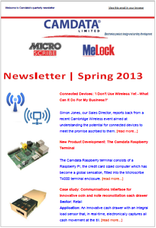 Spring Newsletter 2013